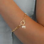 Old English Letter Charm
