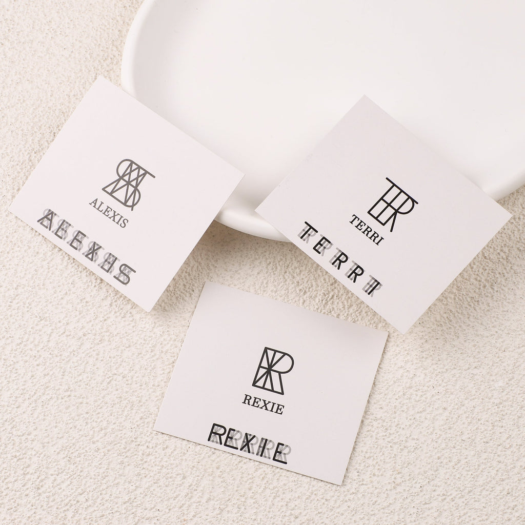 Monogram Name Ring