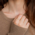 Tiny Diamond Ring