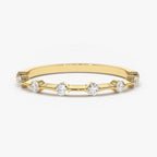Ultra Thin Floating Eternity Ring