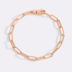 Open Link Paperclip Chain Bracelet