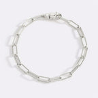 Open Link Paperclip Chain Bracelet