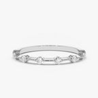 Ultra Thin Floating Eternity Ring