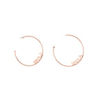 Personalized Name Hoop Earrings