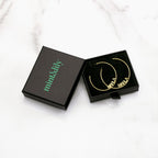 Personalized Name Hoop Earrings