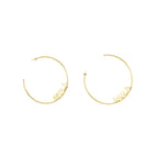 Personalized Name Hoop Earrings