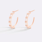 Baguette Diamond Hoop Earrings
