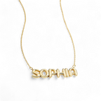 Balloon Name Necklace