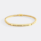 Be Still and Know - Psalm 46:10 Beaded Inspire Bracelet