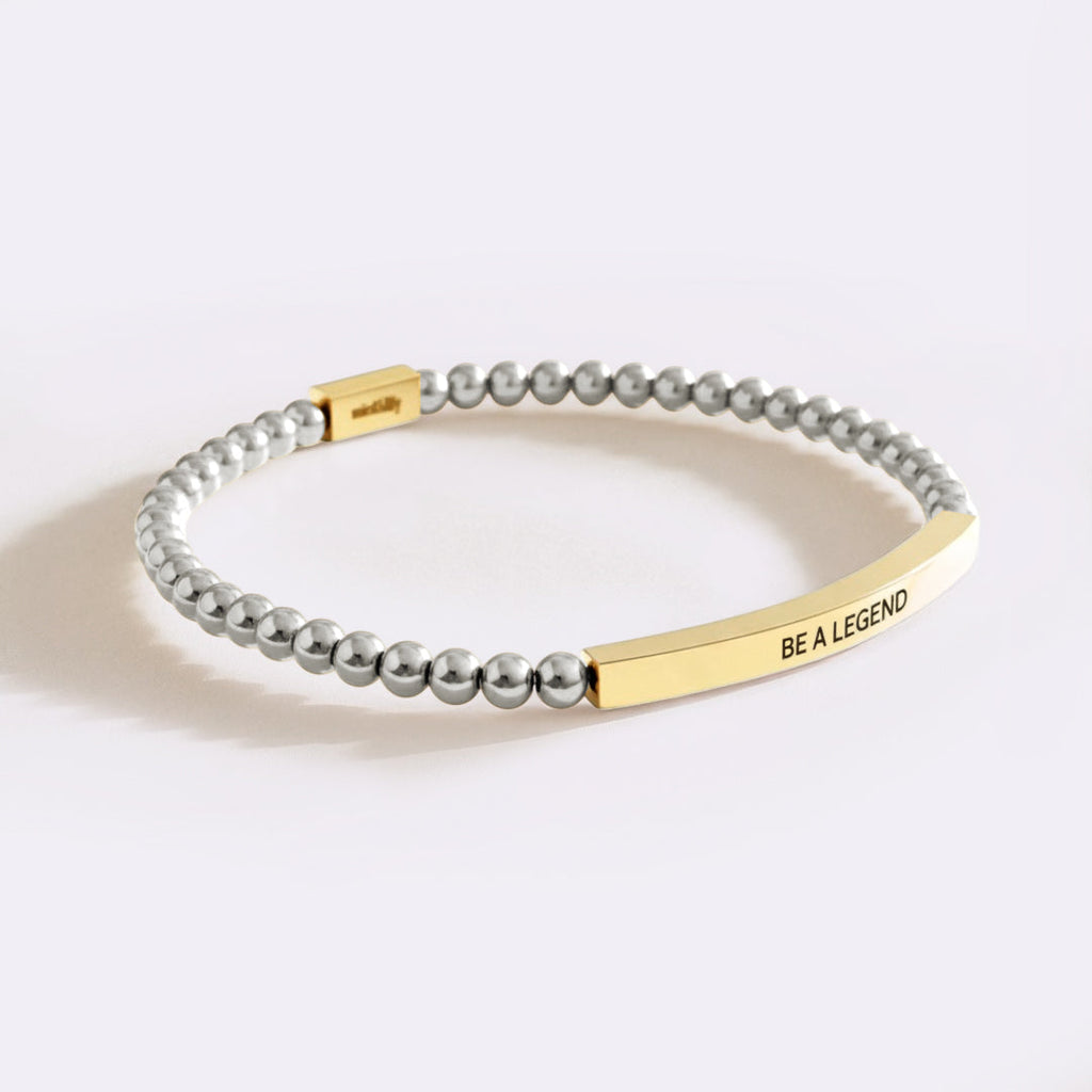 Be a Legend Beaded Inspire Bracelet