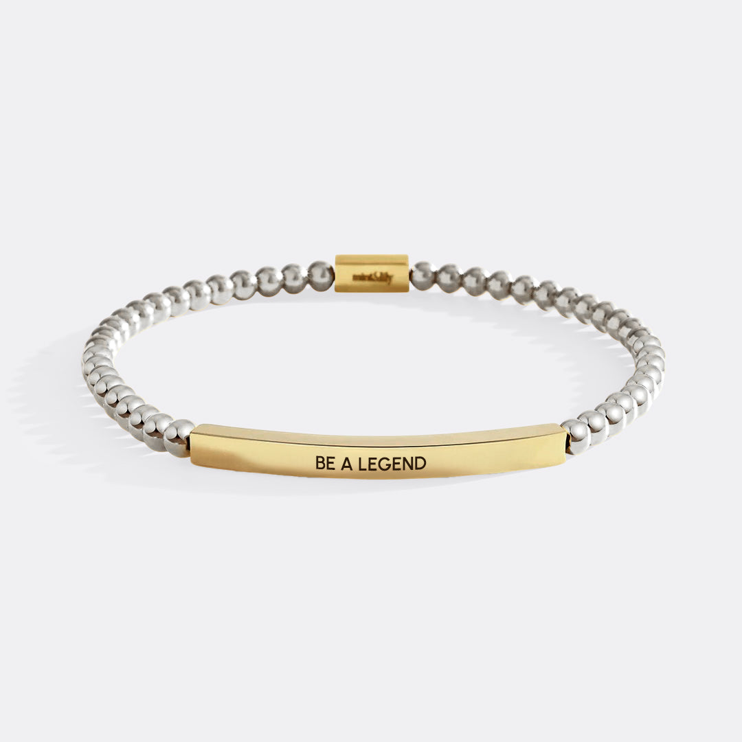 Be a Legend Beaded Inspire Bracelet
