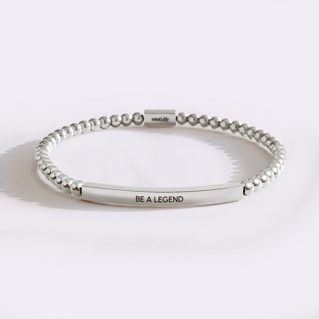 Be a Legend Beaded Inspire Bracelet