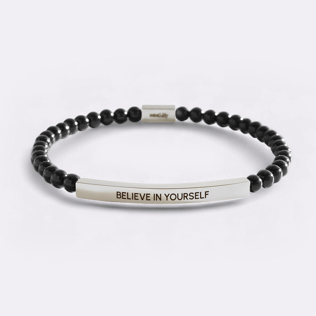 Believe in Yourself Beaded Inspire Bracelet