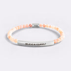 Believe in Yourself Beaded Inspire Bracelet