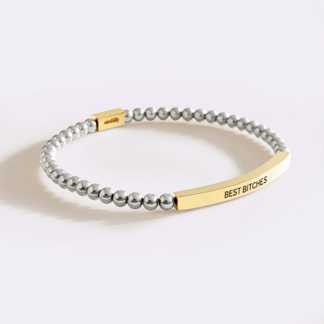 Best Bitches Beaded Inspire Bracelet