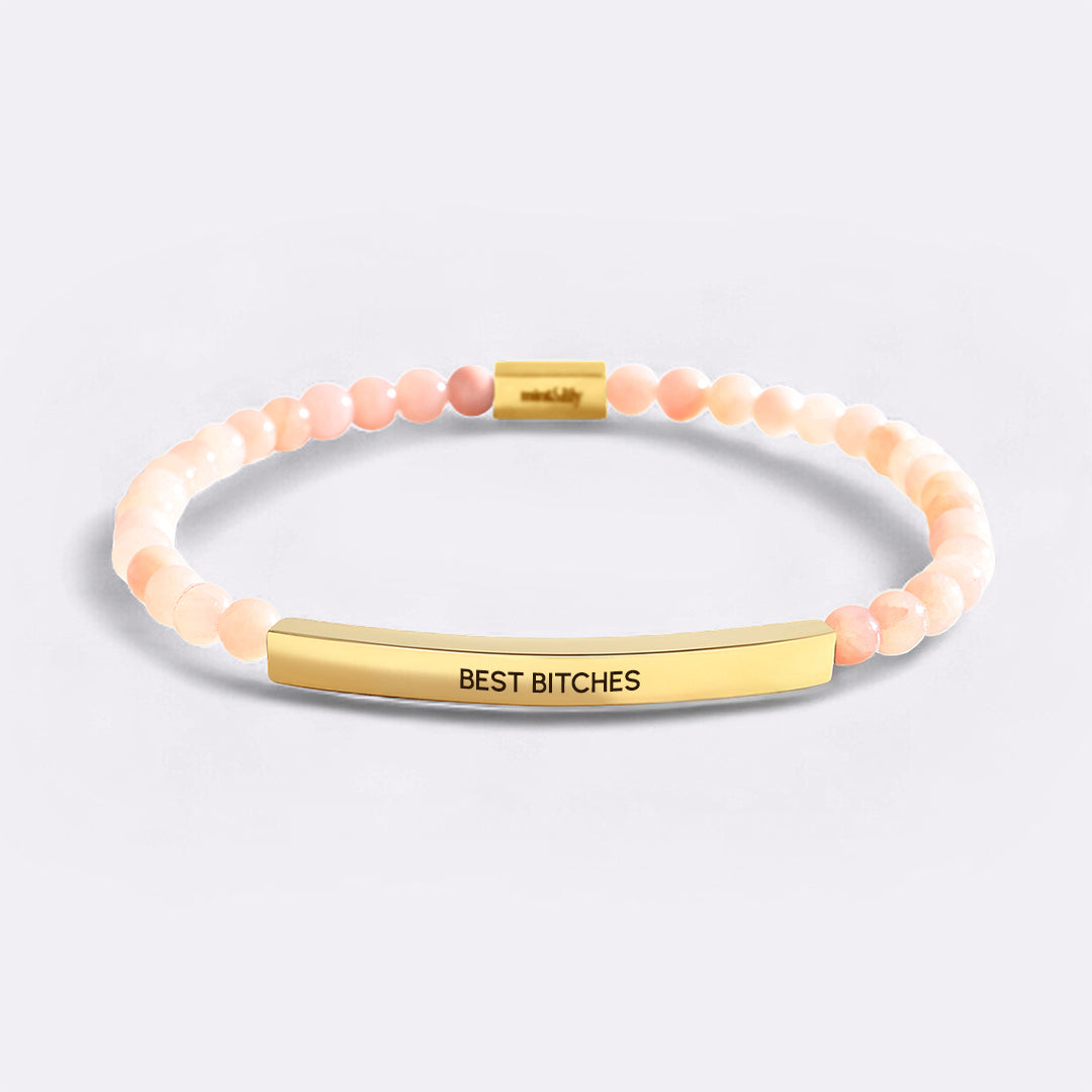 Best Bitches Beaded Inspire Bracelet