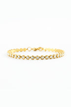 Bezel Tennis Bracelet