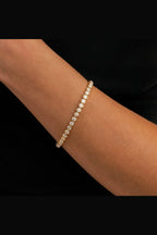 Bezel Tennis Bracelet