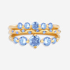 Birthstone Stacking Ring Set
