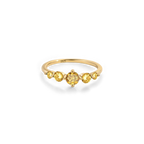 Five Stone Statement Birthstone Ring