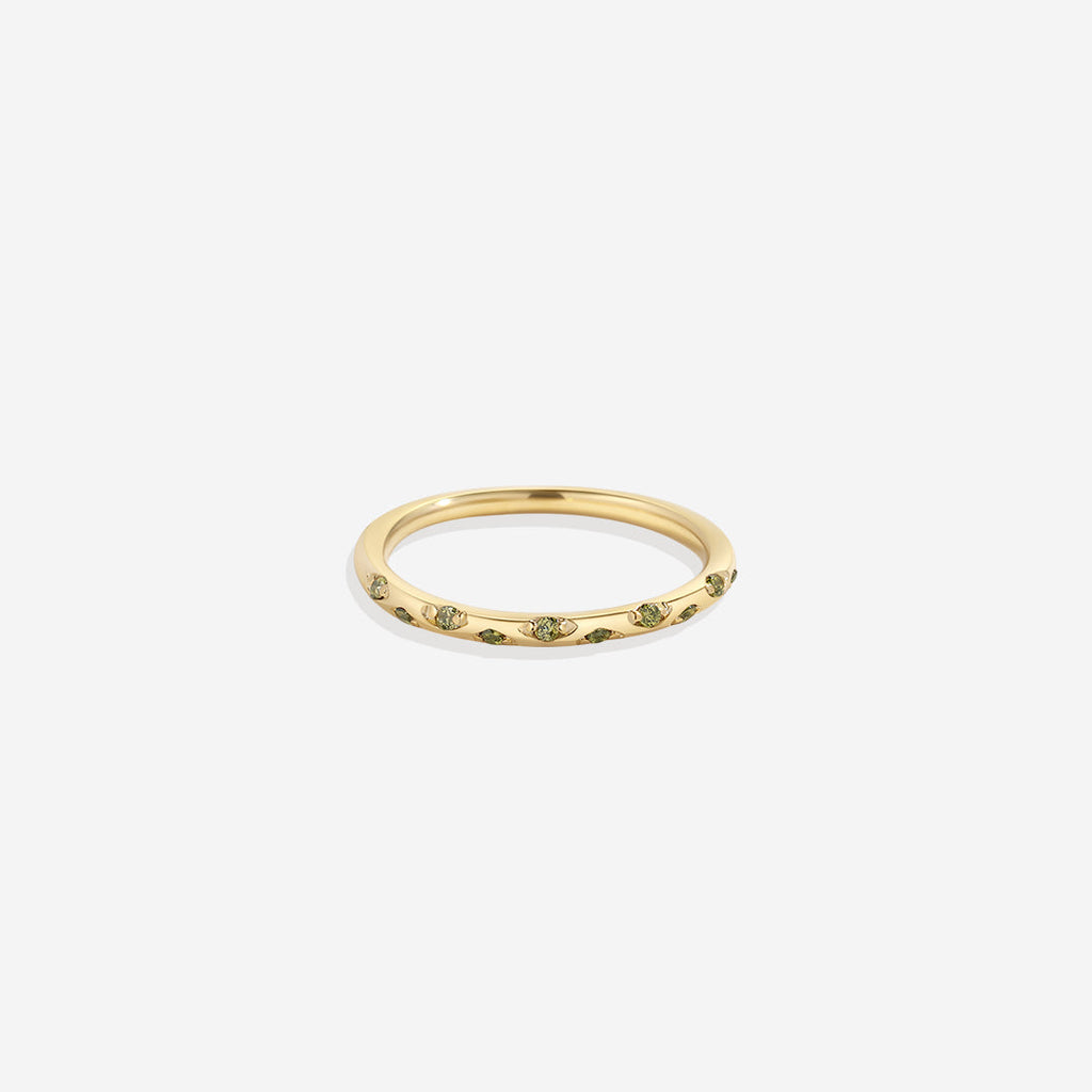 Dainty Constellation Birthstone Ring