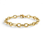 Bold Linked Paperclip Bracelet