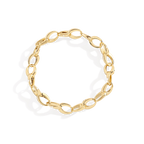 Bold Cable Link Charm Bracelet