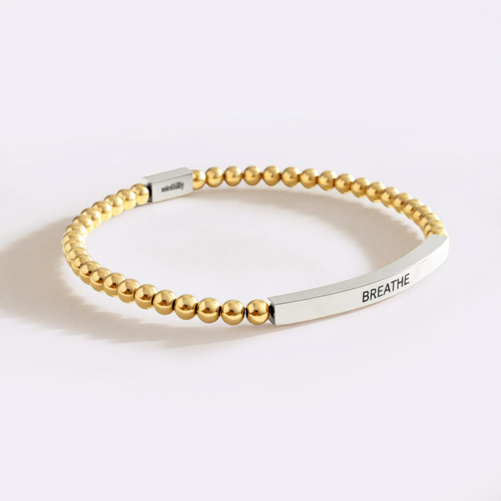 Breathe Beaded Inspire Bracelet