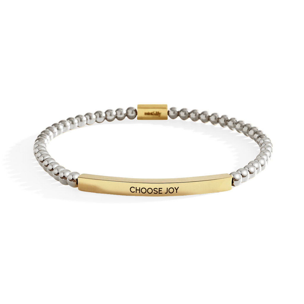 Choose Joy Beaded Inspire Bracelet