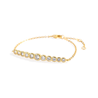 Graduated Bezel Bracelet
