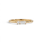 Dainty Baguette Ring