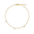 Dainty Diamond Station Bracelet