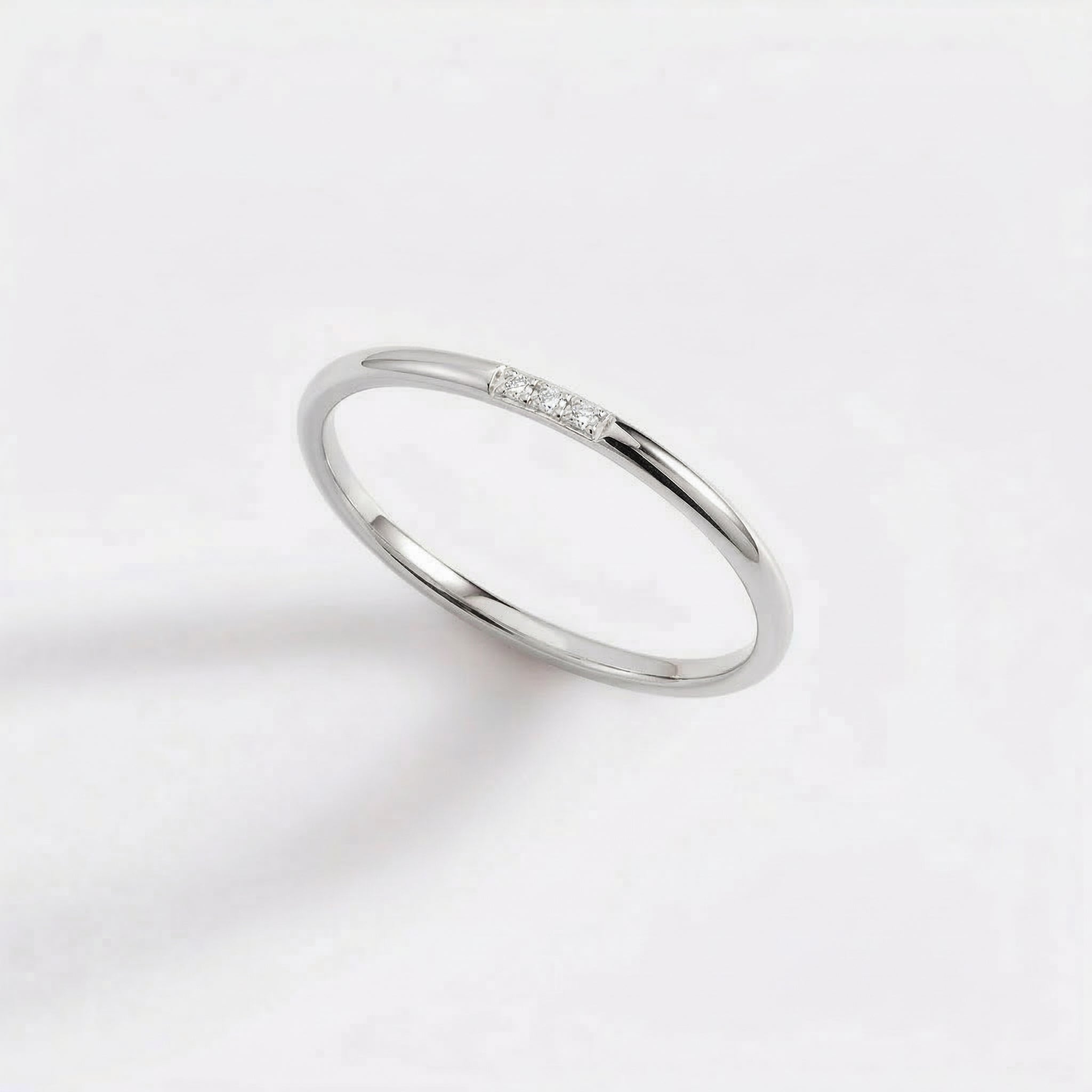 Dainty Diamonds Stacking Ring