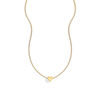 Dainty Heart Stacking Initial Necklace