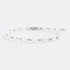 Dainty Pearl Station Bracelet
