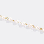 Dainty Pearl Station Bracelet