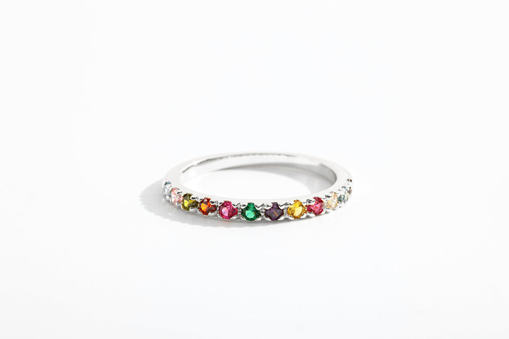 Dainty Stackable Birthstone Ring