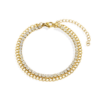 Double Chain Tennis Bracelet