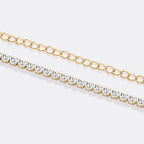Double Chain Tennis Bracelet
