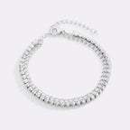 Double Chain Tennis Bracelet