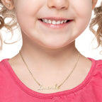 Fairy Name Necklace – Close Fit
