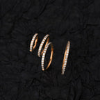 Eternity Crystal Cartilage Hoop Earrings | 16g