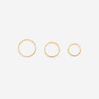 Eternity Crystal Cartilage Hoop Earrings | 16g