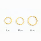 Everyday Hinging Hoop Earring