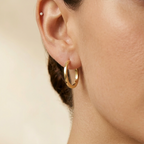 Everyday Hinging Hoop Earring