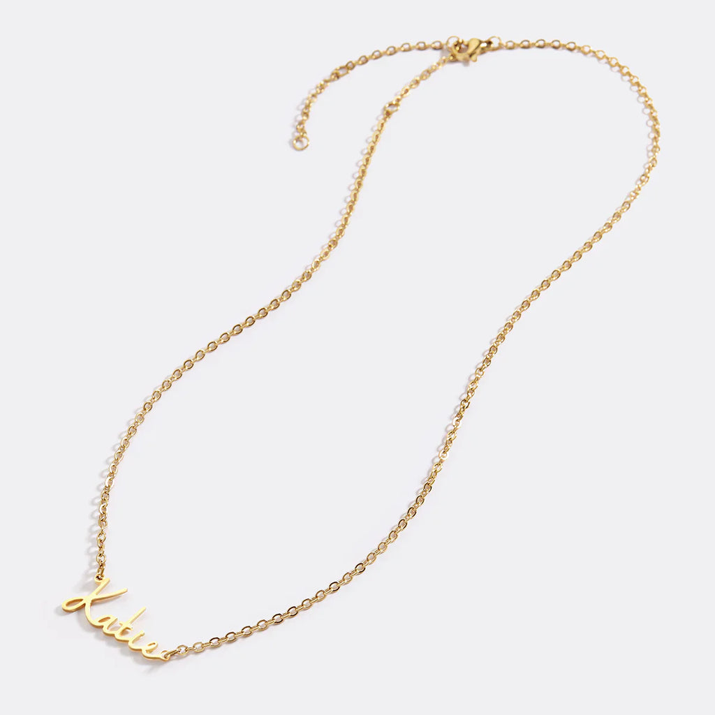 Fairy Name Necklace – Close Fit