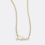 Fairy Name Necklace – Close Fit
