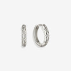 Falling Stars Huggie Hoop Earrings