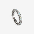 Eternity Fire Opal Ring