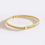 Friends Are The Family We Choose Beaded Inspire Bracelet